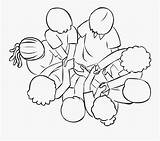 Team Teamwork Drawing Clipart Building Clipartkey sketch template