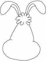 Coloring Rabbit Pages Bunny Easter Color Rabbits Coloringpages1001 Book Face Children sketch template