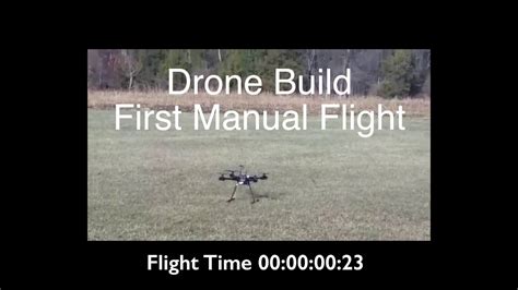 testing  custom drone  manual flight youtube