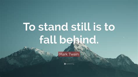 mark twain quote  stand    fall