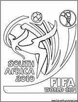 Coloring Fifa Pages Soccer Logo Worldcup Logos Color Brazil Print Colouring Printable Fun Kids Ball Template sketch template