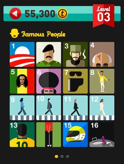 iconpopquiz cheats and solutions icon pop quiz answers famous people level 3