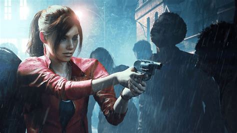 Resident Evil 2 Claire Redfield Battles The Iconic Licker