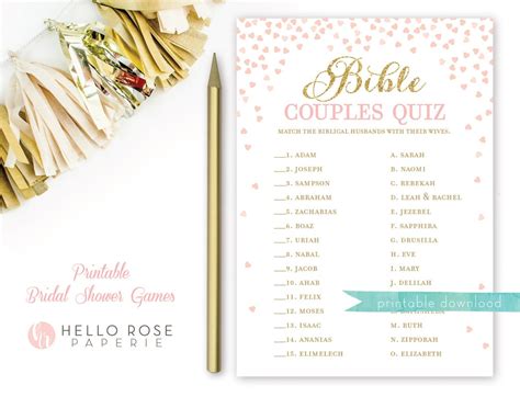 bible couples quiz printable bridal shower game famous etsy