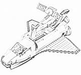Coloring Filminspector Shuttle Downloadable sketch template