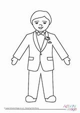 Colouring Groom Pages Wedding Become Member Log sketch template