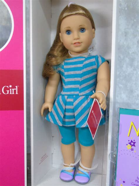 New 18 Goty American Girl Mckenna 2012 Doll Of Year Meet Outfit Book