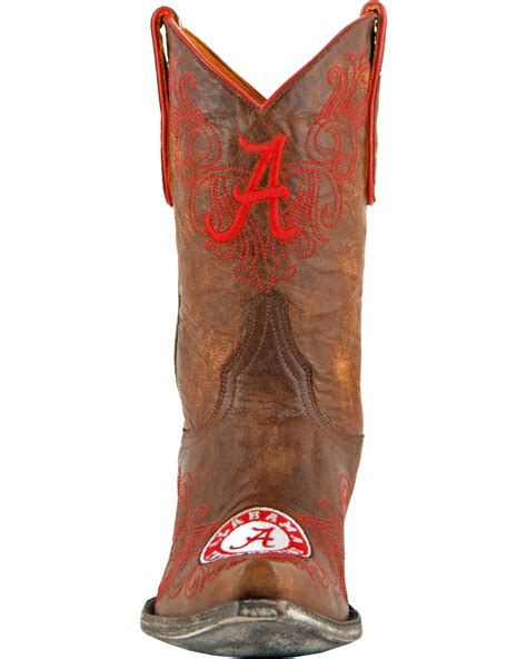 gameday boots women s university of alabama western boots snip toe