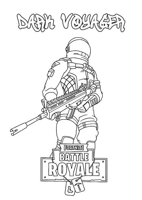 fortnite coloring pages printable  coloring