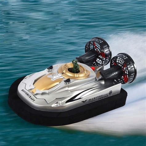 Rc Hovercraft Toy Amphibious Air Boat Remote Control 2 4g 1 10 Big Boat