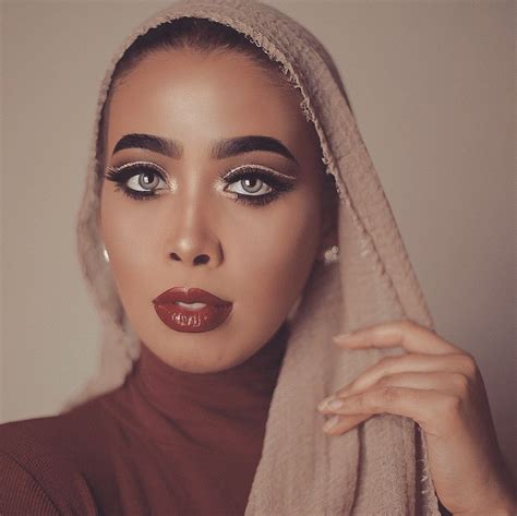 pin by luxyhijab on hijab beauty جمال المحجبات makeup