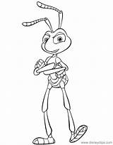 Bug Flik Disneyclips Zoobles sketch template