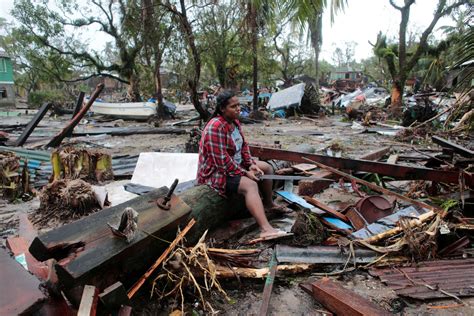 hurricane iota blasts nicaraguan coast floods parts of honduras the