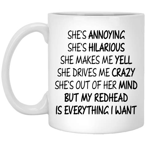 She S Annoying She S Hilarious She Makes Me Yell Mug Coffee Mug