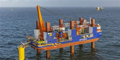 van oord installs final monopile  hollandse kust noord offshore wind farm