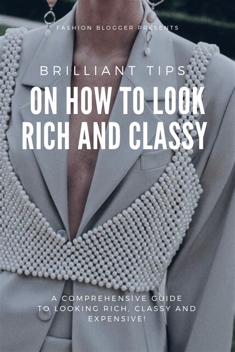 create fashion and style outfits and look rich classy and expensive on