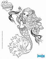 Coloring Monster High Pages Von Boo Mermaid Sirena Freaky Fusion Sheets Anime Kids Color Colouring Sirene Adult Hellokids Print Para sketch template