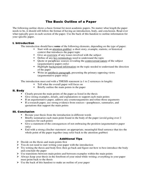 position paper sample outline  steps  writing  position paper