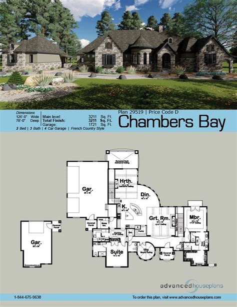 story french country house plan chambers bay country house plans french country house