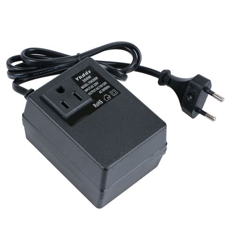 voltage step  converter transformer eu plug