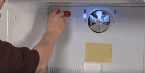 refrigerator evaporator fan motor installation tips diy repair clinic