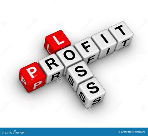 loss  profit royalty  stock  image