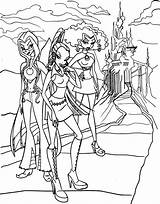 Winx Coloring Pages Coloringpages1001 sketch template