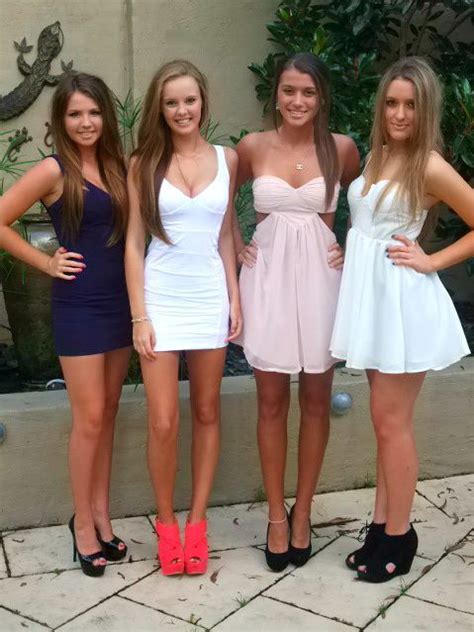 Cute Dresses And Shoes Buttt Do These Girls Not Look