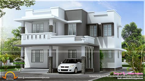 simple beautiful house kerala home design  floor plans