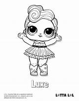 Lol Coloring Pages Surprise Luxe Doll Color Printable Kids Mandala Lotta Series Choose Board sketch template