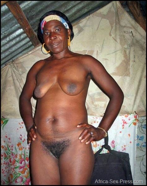 hairy african grandma naked on her hovel africa sex press