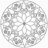 Mandala Coloring Pages Winter Popular sketch template