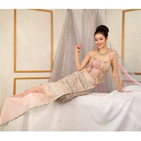 32 best images about myanmar wedding dress on pinterest models art deco wedding and wedding