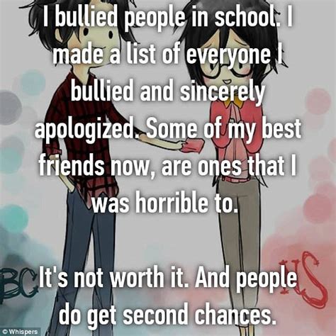 Former Bullies Share Why They Regret Their Past Mistakes Daily Mail