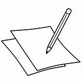 Schreiben Bleistift Notizen Notes Write sketch template