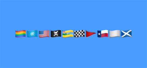 recognizable flag emojis   world   meanings bi news