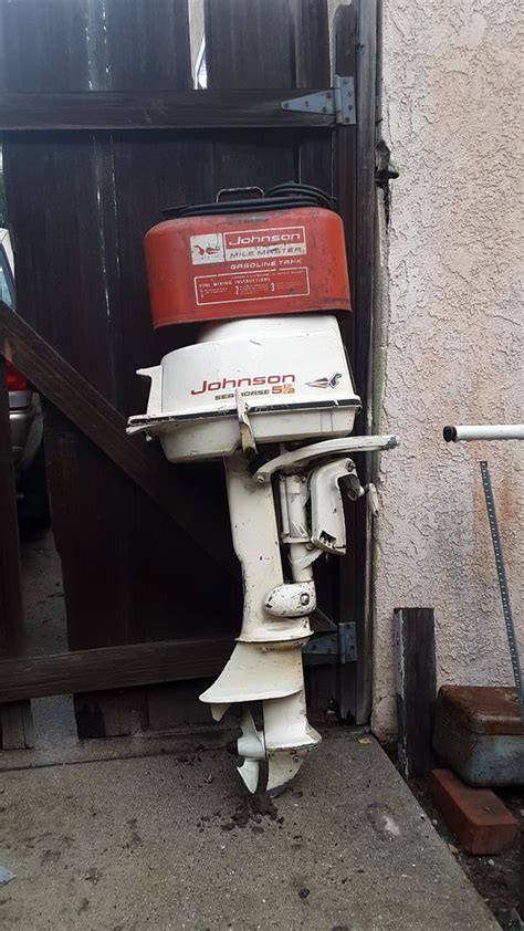 hp johnson outboard motor  sale  harbor city ca offerup