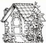 Coloring Pages House Coloringpagesabc sketch template