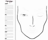 Face Chart Makeup Charts Mac Blank Make Sheet Maquillaje Template Eye Para Plastic Imprimir Angel Create Tutorials Pratical Lip Choose sketch template