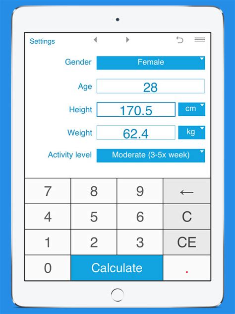 app shopper tdee calculator healthcare fitness