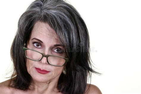 Beautiful Mature Woman Stock Image Image Of Background 141341965
