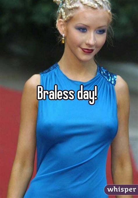 braless day