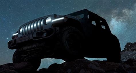jeep wrangler ev concept teased debuts   year carscoops