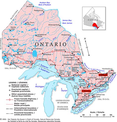 ontario cities towns ontario interests facts maps