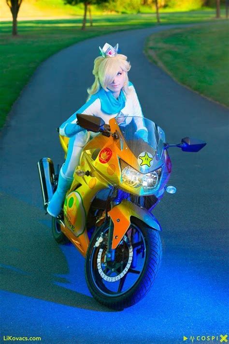 rosalina mario kart  bike suit