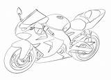Coloring Pages Ninja Kawasaki Motorcycle Kids Vælg Opslagstavle sketch template