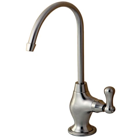 kingston brass ksal restoration cold water filtration faucet satin