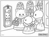 Sylvanian Coloring Families Critters Pages Calico Church Colouring Family Printable Ready Getting 색칠 공부 Sheets Billedresultat 컬러링 Critter Color Drawing sketch template
