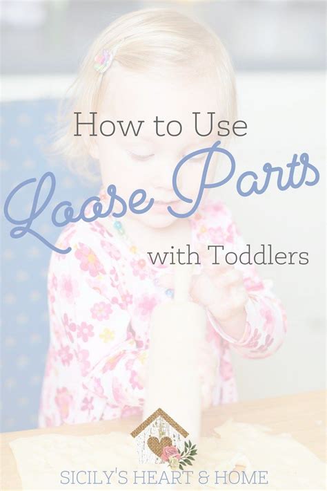 loose parts  toddlers     effectively educational