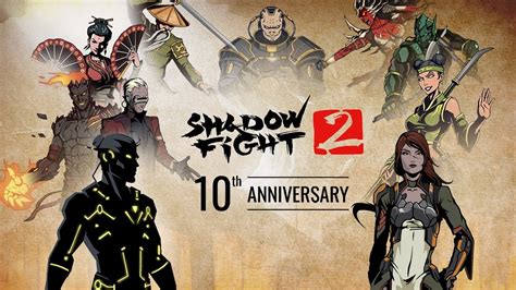 shadow fight   update  anniversary special youtube